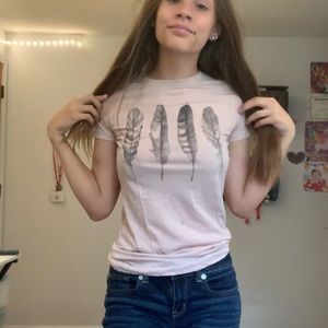 Aero pastel pink tee